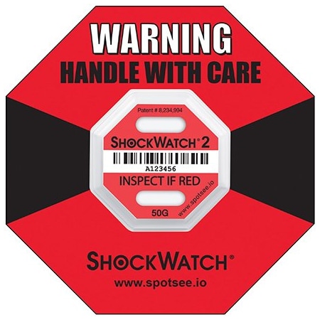 Shockwatch 50G Shockwatch 2 Indicators, 50PK BUY02502596